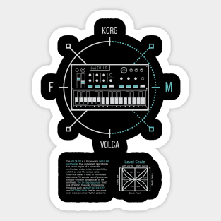 Volca FM Orbital Sticker